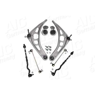 Billede af AIC 53983Set Bærearmssæt venstre foraksel, højre foraksel med kugleled, leje, monteringsdele BMW: 3 Sedan, Touring
