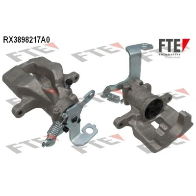 Billede af FTE 9290622 Bremsekaliber grå Aluminium Bagaksel venstre uden holder TOYOTA: Avensis III Stationcar, Sedan