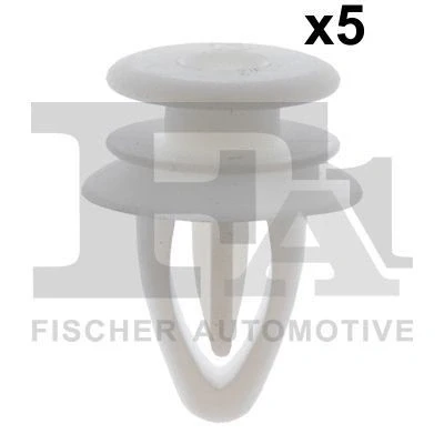 Billede af FA1 12 40021.5 Clips, side /beskyttelseslister hvid