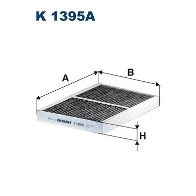 Billede af FILTRON K 1395A Kabinefilter Aktivkulfilter 302 202 31