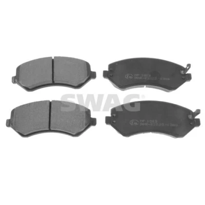 Billede af SWAG 14 11 6340 Bremseklodser foraksel med akustisk advarsel for slid JEEP: Cherokee III
