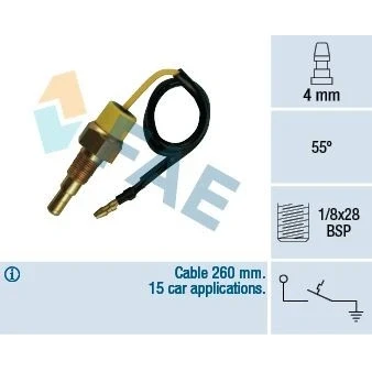 Billede af FAE 35790 Temperaturkontakt