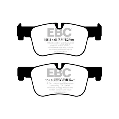 Billede af EBC Brakes DP22143 Bremseklodser foraksel BMW: 3 Touring, 1 Hatchback, Sedan