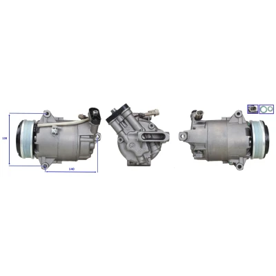 Billede af LUCAS ACP346 Kompressor PAG 46 R 134a med pakninger OPEL: Zafira B, Astra H Caravan, GTC