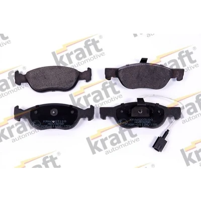 Billede af KRAFT 6003180 Bremseklodser Inkl. slidadvarselskontakt FIAT: Punto I Hatchback