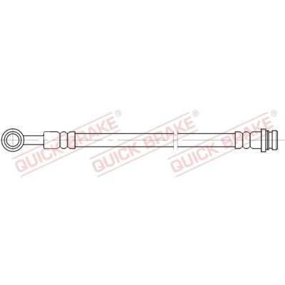 Billede af QUICK BRAKE 50.097 Bremseslange 179 SUZUKI: SWIFT 4, SX4 I Hatchback