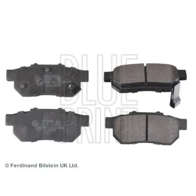 Billede af BLUE PRINT ADH24286 Bremseklodser bagaksel med akustisk advarsel for slid HONDA: JAZZ 3, 4