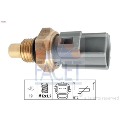 Billede af FACET 7.3281 Sensoren Made in Italy OE Equivalent OPEL: Corsa D Hatchback
