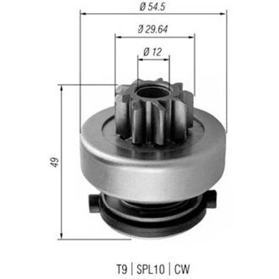Billede af MAGNETI MARELLI 940113020354 Spidshjul, starter