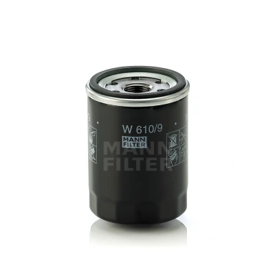 Billede af MANN filter W 610/9 Oliefilter 3/4 16 UNF med en returløbs stop ventil Påskruet TOYOTA: RAV4 II SUV, Avensis Station Wagon