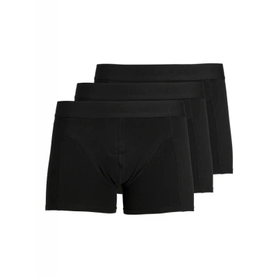 Billede af Jack &amp; Jones Jacwaistband Trunks 3 PACK Boksershorts, Herre, Størrelse: Medium, Black