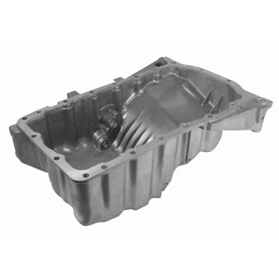 Billede af VAICO V10 1894 Bundkar med olieaftapningsskrue hul til olie niveau sensor, tætningsring, uden bundkarpakning Aluminium Original Quality