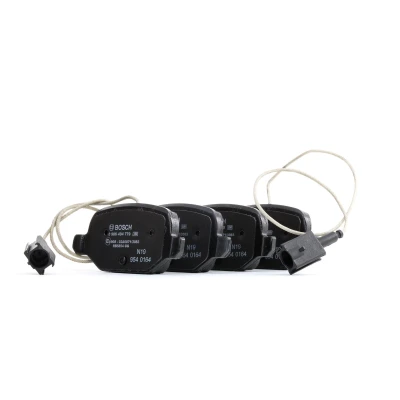 Billede af BOSCH 0 986 494 779 Bremseklodser Low Metallic med indbygget slidsensor anti knirke plade FIAT: 500 Hatchback, Panda II C Cabriolet