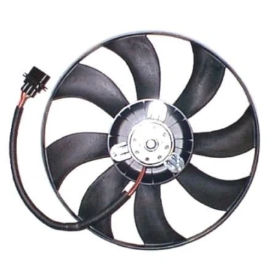 Billede af NRF 47617 Køleventilator 393 12 100 uden kølerventilatorramme (karm) SKODA: Fabia 2, VOLKSWAGEN: Polo IV Hatchback, Fox Hatchback