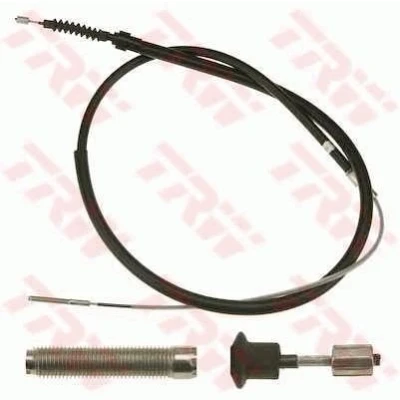 Billede af TRW GCH1656 Håndbremsekabel 1613 Skivebremse VOLKSWAGEN: GOLF 3, Vento