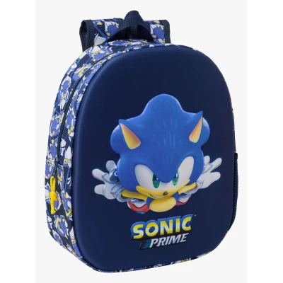 Billede af Sonic Skoletaske City Blå