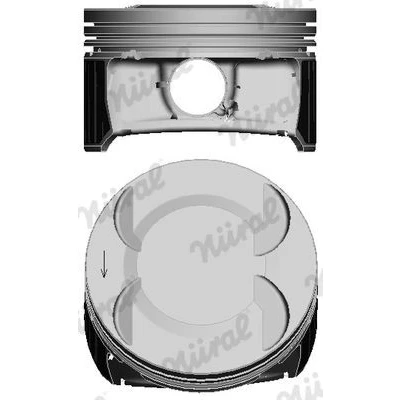 Billede af NÜRAL 87 435300 00 Motor Stempel 79 OPEL: Astra H TwinTop
