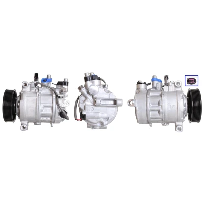 Billede af ELSTOCK 51 1036 Kompressor PAG 46 R134a med pakninger