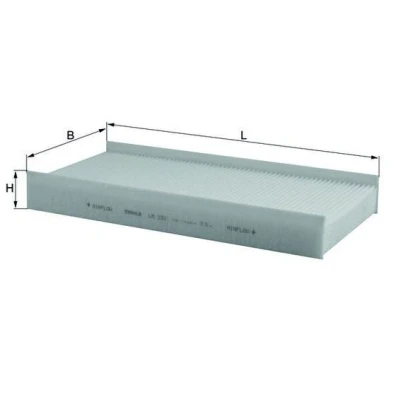 Billede af MAHLE ORIGINAL LA 232 Kabinefilter Partikelfilter 315,0 150 39,0 PEUGEOT: 407 SW, Sedan, CITROËN: C5 II Hatchback, Stationcar