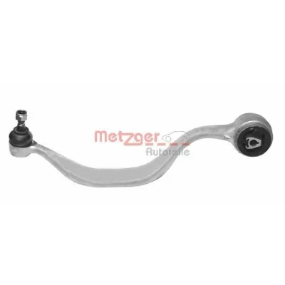Billede af METZGER 58018102 Bærearm KIT + med bære /styreled, gummileje højre foraksel, oppe krydsarm Aluminium BMW: 5 Sedan, Touring