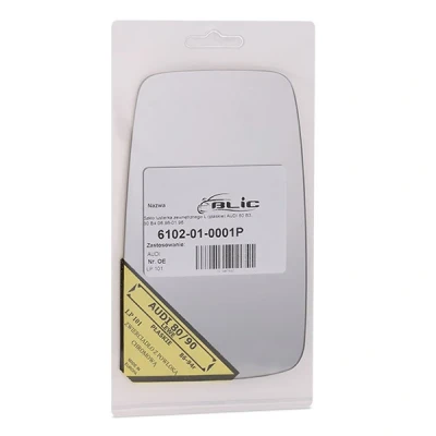 Billede af BLIC 6102 01 0001P Spejlglas venstre AUDI: 80 B3