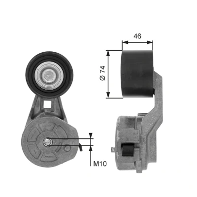 Billede af GATES T38602 Remstrammer Micro V UNIQUE FIT