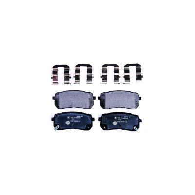 Billede af HELLA 8DB 355 013 551 Bremseklodser med akustisk advarsel for slid tilbehør KIA: CARNIVAL / GRAND 3, HYUNDAI: H 1 Cargo