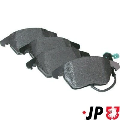 Billede af JP GROUP 1163601110 Bremseklodser foraksel med indbygget slid advarselskontakt VOLKSWAGEN: Polo V Hatchback, GOLF 6, Passat B7 Variant, SKODA: Fabia 2