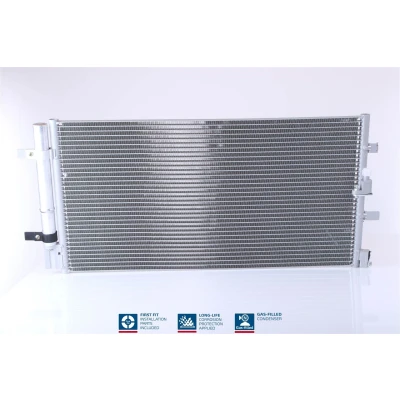 Billede af NISSENS 940430 Kondensator med tørrer Aluminium 676 R 134a AUDI: A4 B8 Avant, A5 Coupe, Sportback