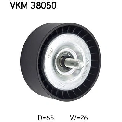Billede af SKF VKM 38050 Remstrammerhjul MERCEDES BENZ: C klasse T modell, E Sedan