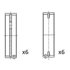 Billede af FAI AutoParts BM1062 050 Krumtapakselleje VOLKSWAGEN: Multivan 5 (7HM, Transporter