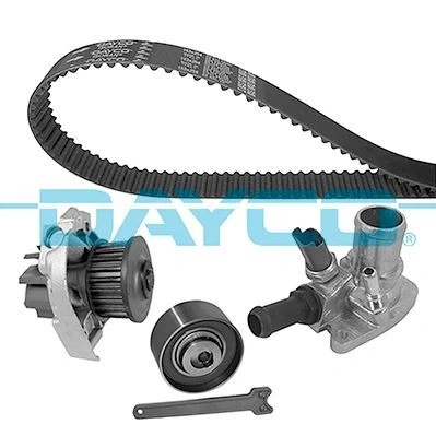 Billede af DAYCO KTBWP4662T2 Vandpumpe + Tandremssæt med termostat