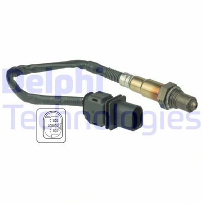 Billede af DELPHI ES20554 12B1 Lambdasonde bredbånd lambda sonde, opvarmet BMW: 3 Sedan, Touring, 5 Touring