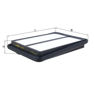 Billede af MAHLE ORIGINAL LX 4551 Luftfilter 37 172 252,5 Filterindsats