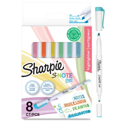 Billede af Sharpie Sæt med Fiberpenne S NOTE DUO Multifarvet