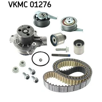 Billede af SKF VKMC 01276 vandpumpe + Tandremssæt regulerbar VOLKSWAGEN: Passat B8 Variant, Sedan, Tiguan II, SKODA: Kodiaq