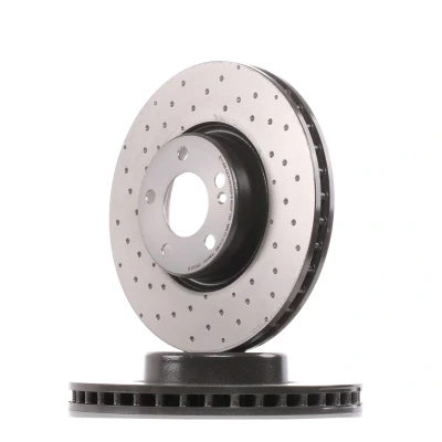 Billede af BREMBO 09.D527.23 Bremseskiver 318 30 5 perforeret/indv. ventileret, todelt bremseskive coatet højkarboniseret med skruer