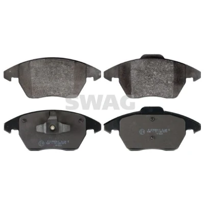 Billede af SWAG 30 11 6210 Bremseklodser foraksel med stempelklips VOLKSWAGEN: Polo V Hatchback, up! Jetta 4, SEAT: Ibiza 4 ST