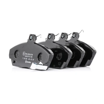 Billede af BREMBO P 28 020 Bremseklodser med akustisk advarsel for slid bremsecaliperskruer tilbehør HONDA: CIVIC 7 Limousine, 6 Fastback