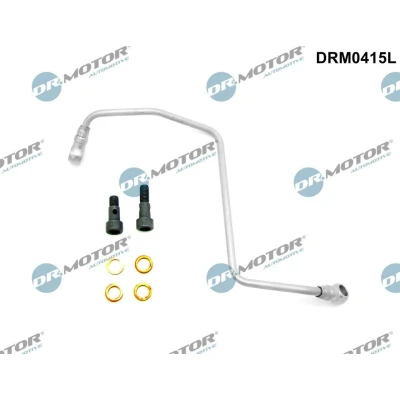 Billede af DR.MOTOR AUTOMOTIVE DRM0415L Olierør, turbolader med skruer CITROËN: C3 II, Picasso, Berlingo PEUGEOT: 307 Stationcar, 207 Hatchback