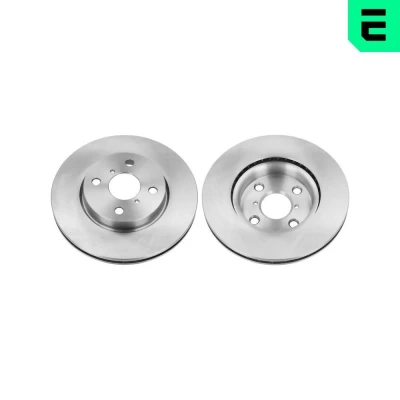 Billede af OPTIMAL BS 8536C Bremseskiver foraksel 258 22 4/6 ventileret coatet TOYOTA: Yaris III Hatchback, II Van