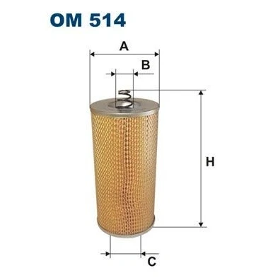 Billede af FILTRON OM 514 Oliefilter Filterindsats