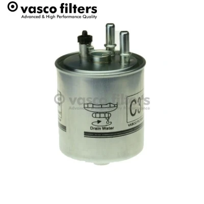 Billede af DAVID VASCO C372 Brændstoffilter Ledningsfilter, uden vandsensor 10mm RENAULT: TWINGO 2, LAGUNA 3, 3 Grandtour