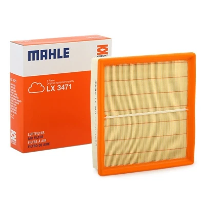 Billede af MAHLE ORIGINAL LX 3471 Luftfilter 57, 57,3 236 Filterindsats MERCEDES BENZ: A klasse, B CLA Coupe
