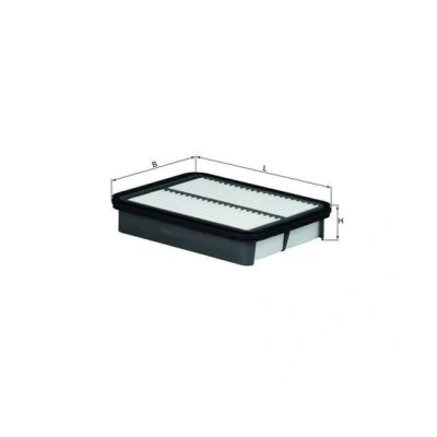 Billede af MAHLE ORIGINAL LX 805 Luftfilter 42,0 166 223,5 Filterindsats TOYOTA: Corolla VII Compact, Starlet IV Hatchback, VIII Sedan