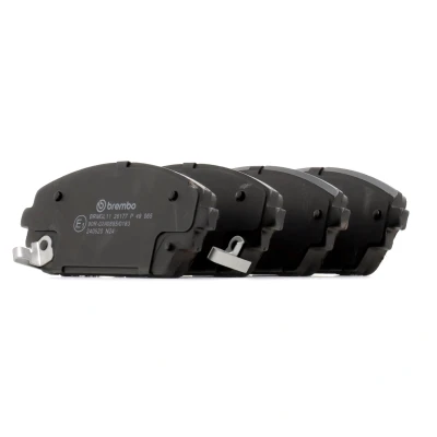 Billede af BREMBO P 49 065 Bremseklodser med akustisk advarsel for slid anti knirke plade uden tilbehør MAZDA: 3 Hatchback, Sedan