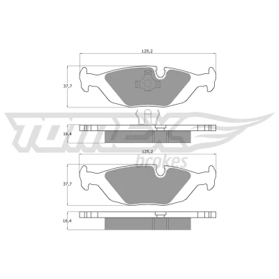 Billede af Bremseklodser TOMEX Brakes TX 11 30