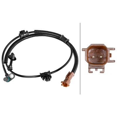 Billede af HELLA 6PU 358 218 611 ABS Sensor med holder Hall princip 2 1015