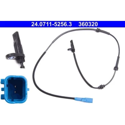 Billede af ATE 24.0711 5256.3 ABS Sensor 1029 PEUGEOT: 207 Hatchback, 208 I SW, CITROËN: C3 II, Picasso, C4 II Cactus