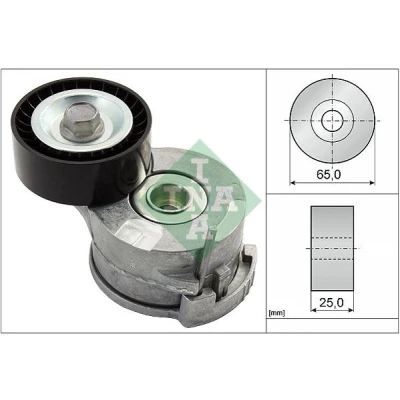 Billede af INA 534 0369 10 Remstrammer, kilerem DS: DS5, PEUGEOT: 508 I Sedan, 308 SW, CITROËN: C4 Grand Picasso